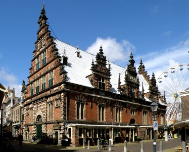 Haarlem Vleeshal Zij- en achtergevel 2