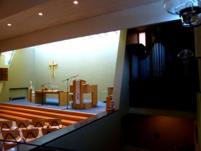 Gulpen-Orgel en interieur Toeristenkerk
