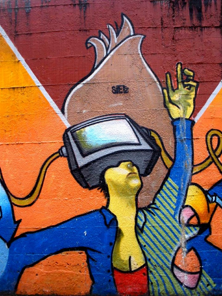 Guernica - Calle de Zearreta, graffiti 09