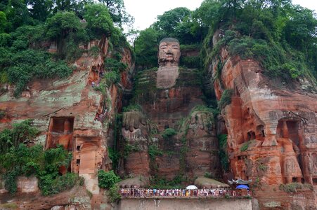 China chengdu leshan giant buddha