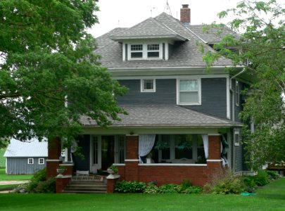 Guhl farmhouse (Burt Co, NE) from ENE 1