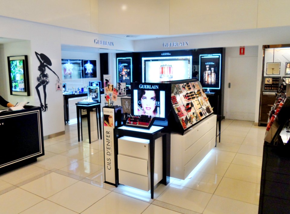 Guerlain David Jones Elizabeth Street 2013