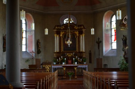 Guldental Waldhilbersheim, Katholische Pfarrkirche St. Martin, Innen