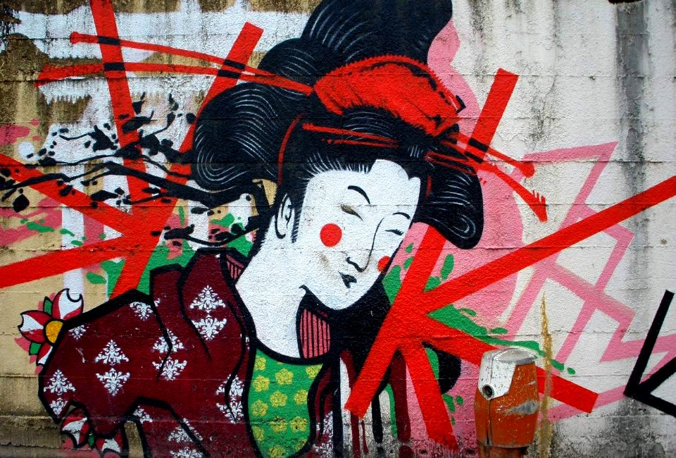 Guernica - Calle de Zearreta, graffiti 05