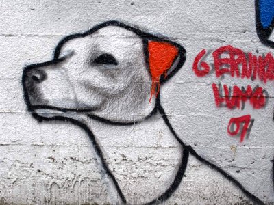 Guernica - Calle de Zearreta, graffiti 10