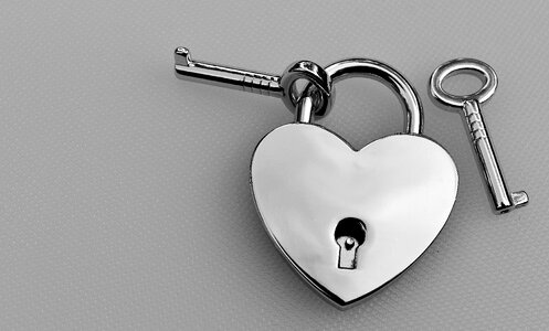 Valentine's day luck symbol