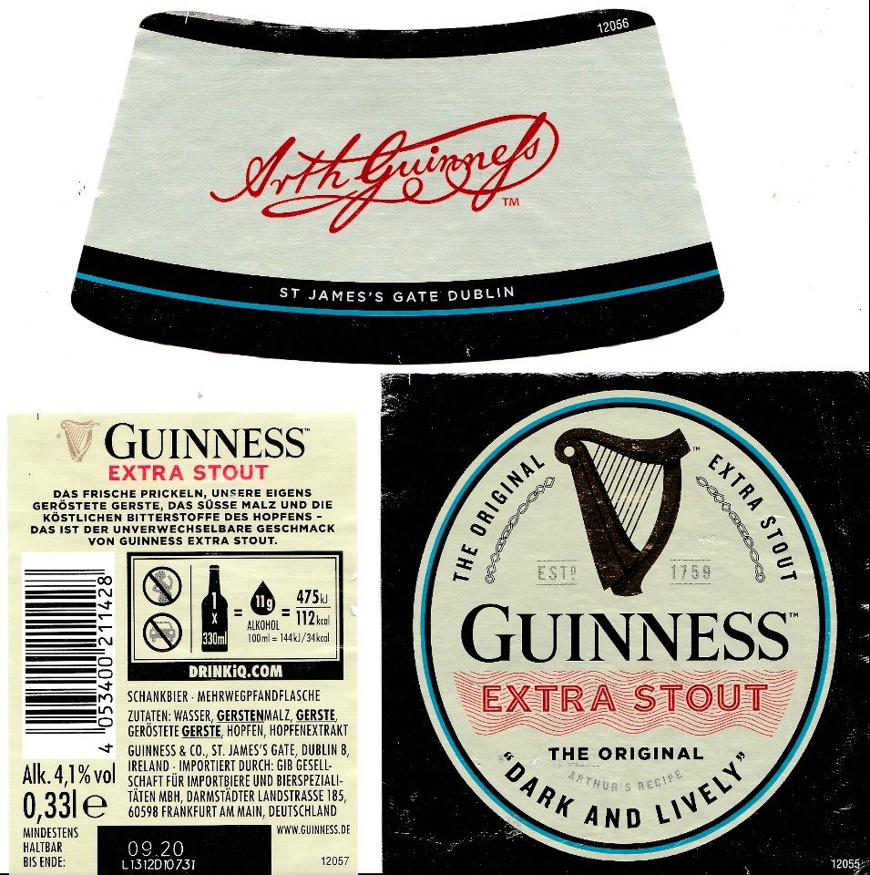 Guinness & Co. - Guinness Extra Stout 2020