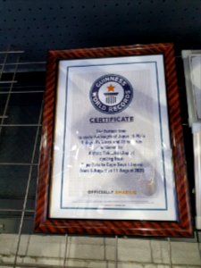 Guiness world record- fastest time to cycle the length of Japan, Akihiro Takaoka