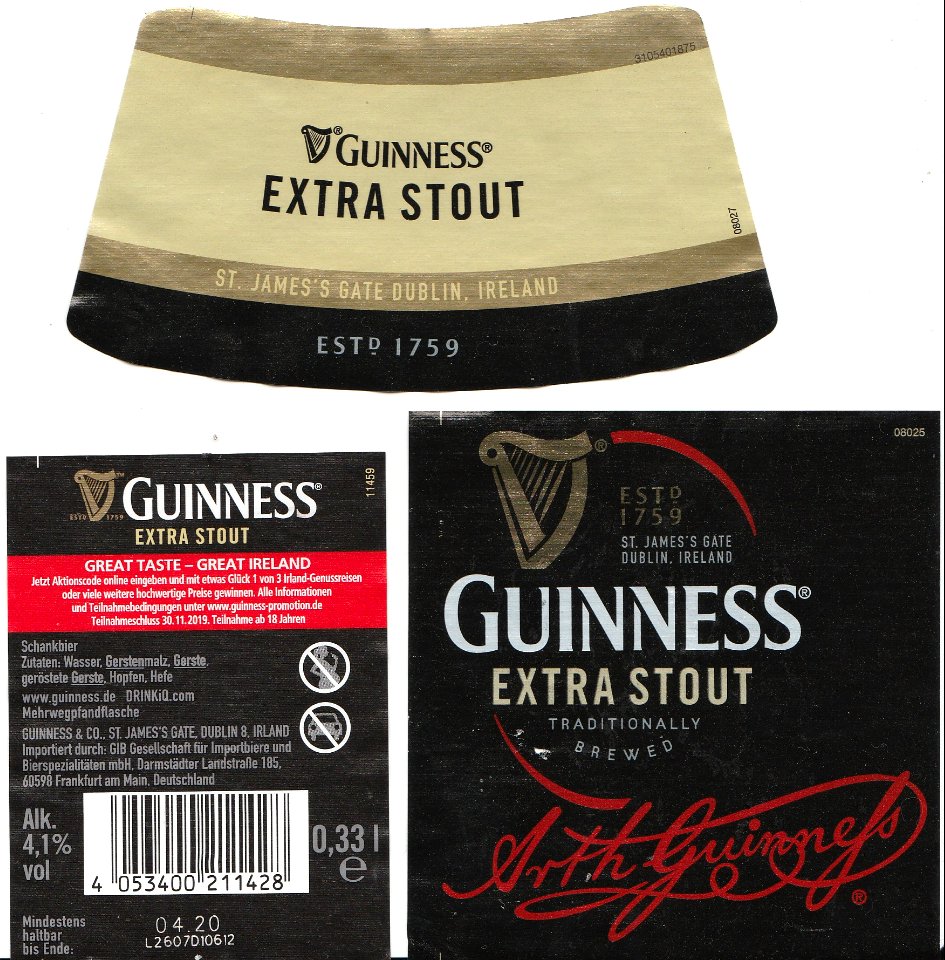 Guinness & Co. - Guinness Extra Stout