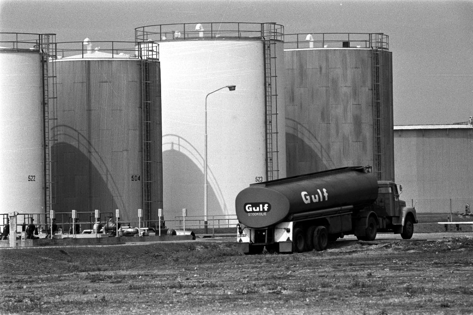 Gulf raffinaderij, Rozenburg, Bestanddeelnr 924-8271