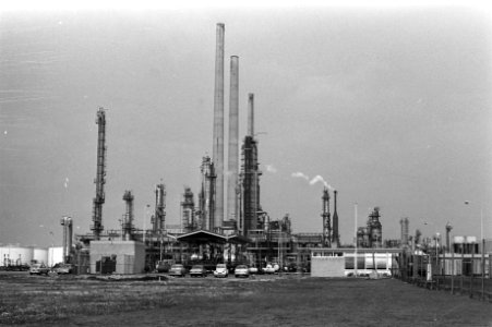 Gulf raffinaderij, Rozenburg, Bestanddeelnr 924-8259
