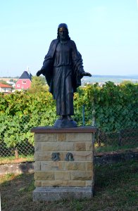 Guldental Heddesheim, Friedhof, Statue