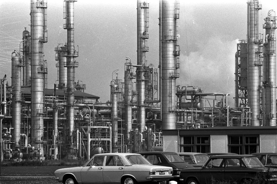 Gulf raffinaderij, Rozenburg, Bestanddeelnr 924-8265