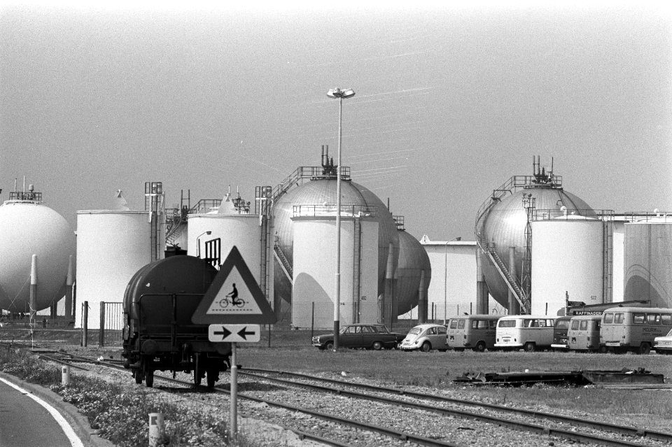 Gulf raffinaderij, Rozenburg, Bestanddeelnr 924-8269