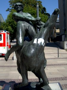 Grzimek – Stürzender Reiter – Details 2