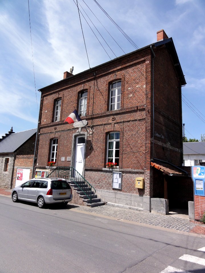 Gussignies (Nord, Fr) mairie