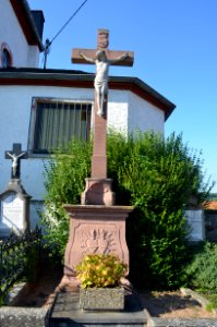 Guldental Waldhilbersheim, Katholische Pfarrkirche St. Martin, Kreuz 1779
