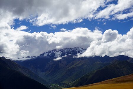 Peru mountains glaciers photo