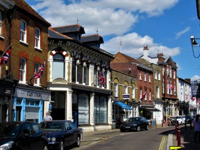 Guildford St, Chertsey, July 2020