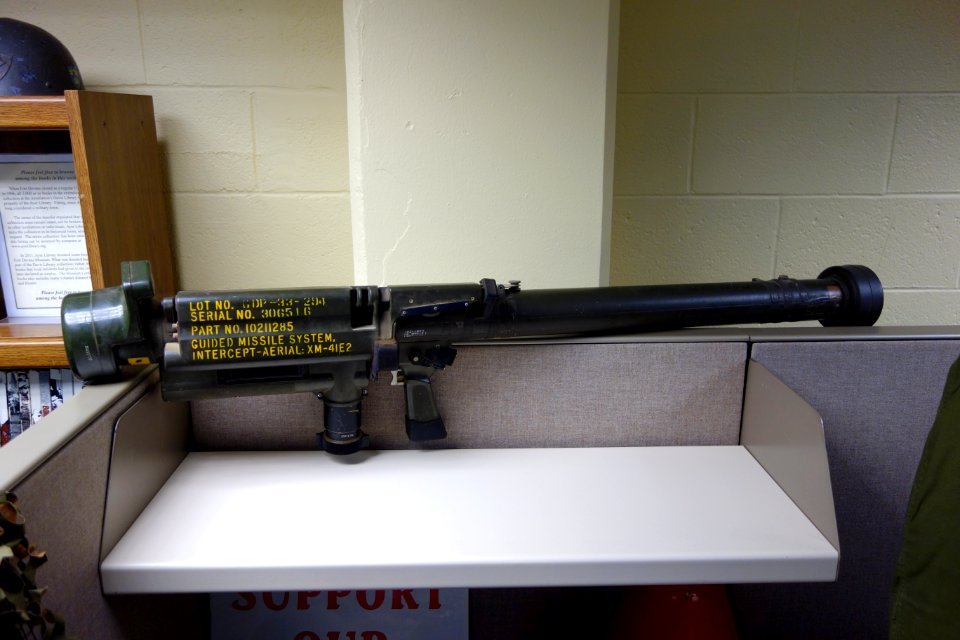 Guided Missile System, Intercept-Aerial, XM-41E2 - Fort Devens Museum - DSC07209