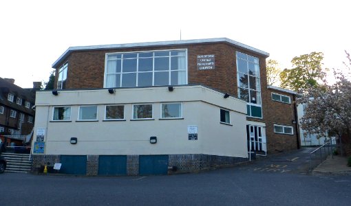 Guildford United Reformed Church, Portsmouth Road, Guildford (April 2014, from East) photo