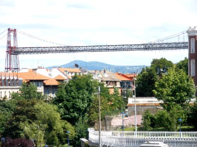 Guecho, Las Arenas - Puente de Vizcaya (desde Santurtzi)