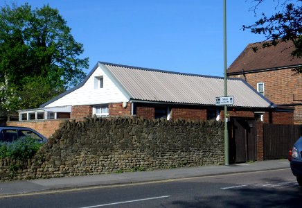 Guildford Synagogue, York Road, Guildford (April 2014, from Southwest)