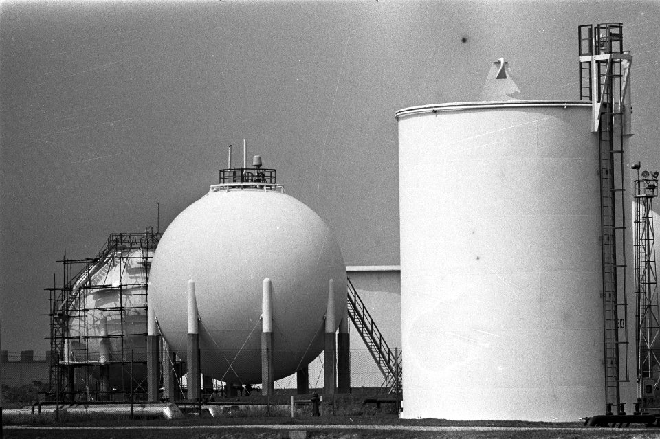 Gulf raffinaderij, Rozenburg, Bestanddeelnr 924-8255