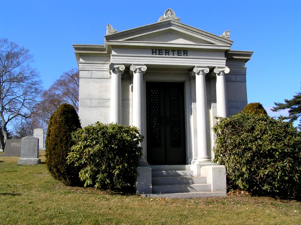 Gustave Herter Mausoleum February 2012