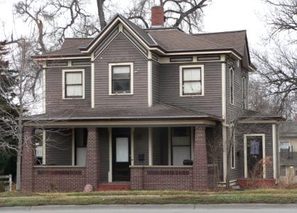 Guy A. Brown house from NE 1