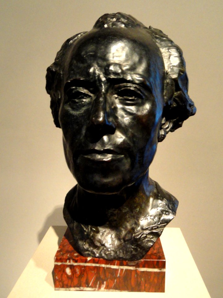 Gustav Mahler by Auguste Rodin, 1909, bronze - National Gallery of Art, Washington - DSC08732