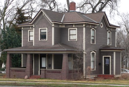 Guy A. Brown house from NE 2