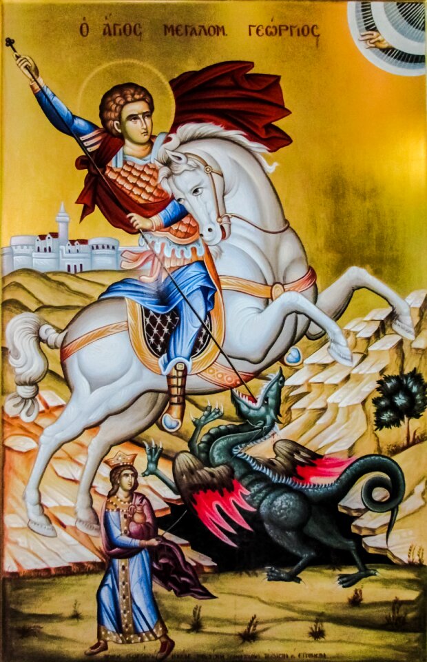 Iconography icon painting