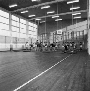 Gymnastiekzalen, gymen, project sleutelbouw bv, Amstenrade, Bestanddeelnr 167-0794