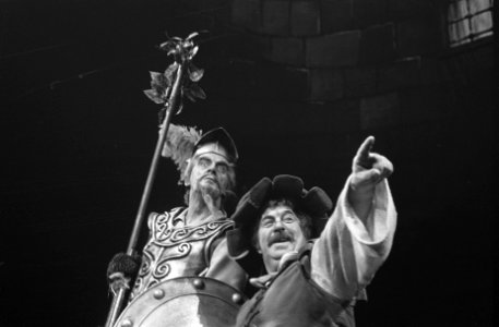 Guus Hermus (links) en Lex Goudsmit, Bestanddeelnr 921-9553