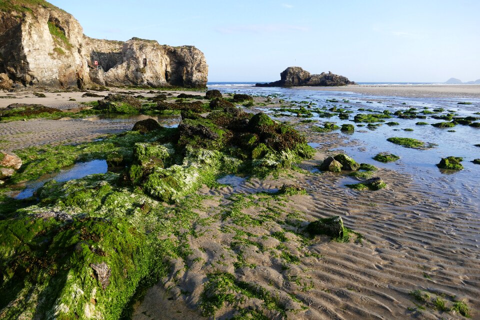 Cornwall coast england