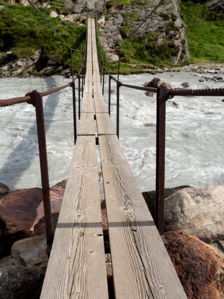 Hängebrücke Ridnaunerbach