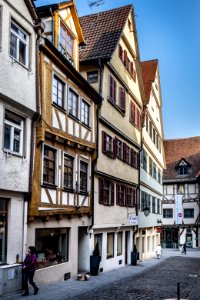Häuser 15 und 17 in der Marktgasse in Tübingen 2019
