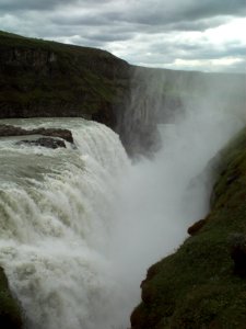 Gullfoss lower fall