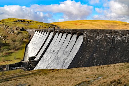 Wales reservoir uk photo