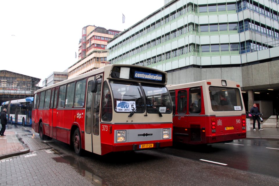 GVB 373 Stichting BRAM Utrecht Centraal Busstation Oost