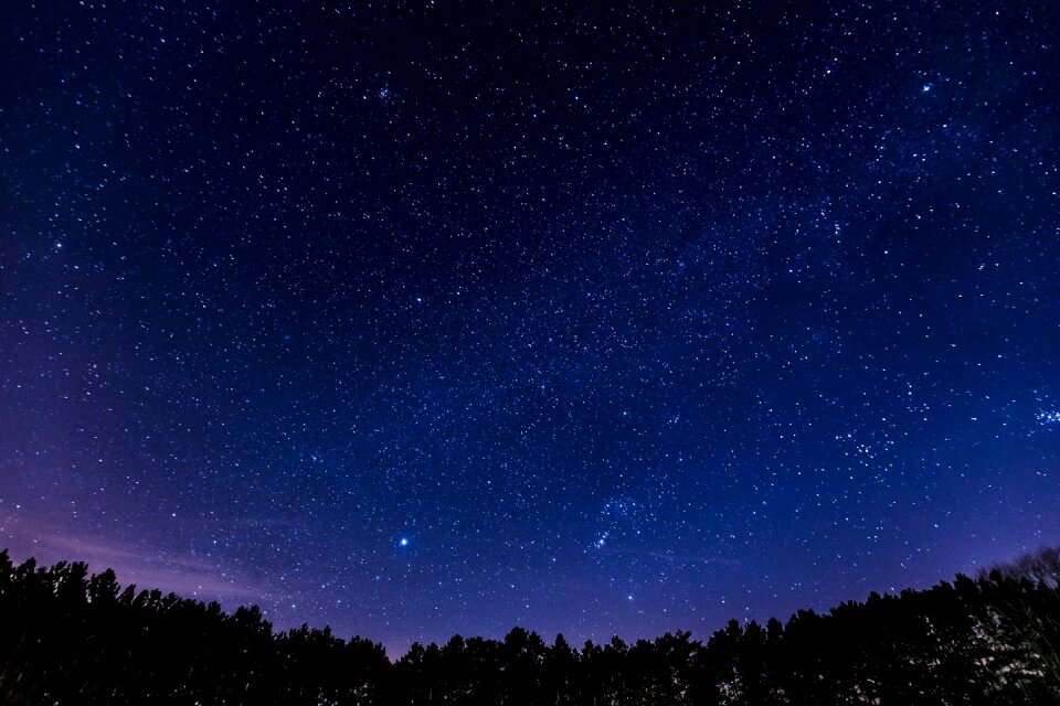 Night sky astronomy cosmos photo