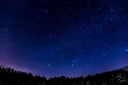 Night sky astronomy cosmos