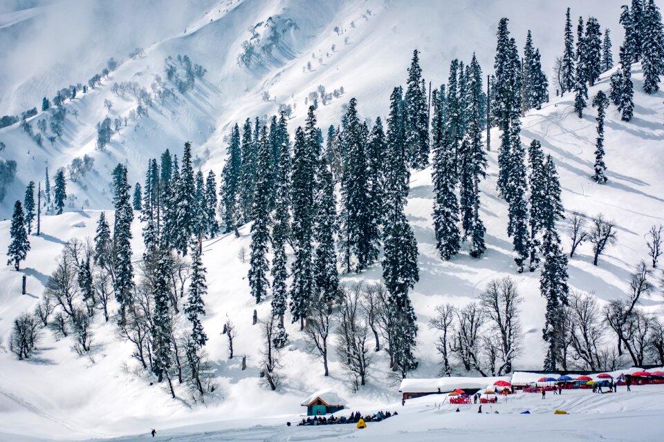 Kashmir sky mountains