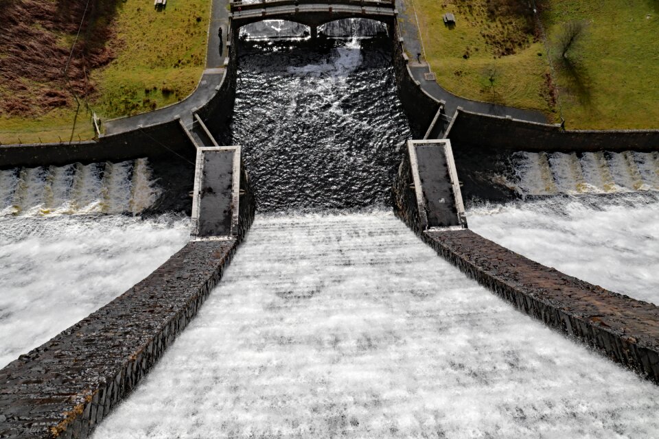 Dam wales reservoir