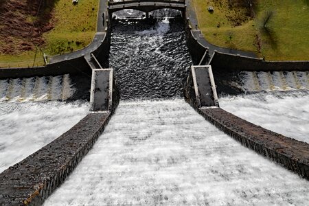 Dam wales reservoir