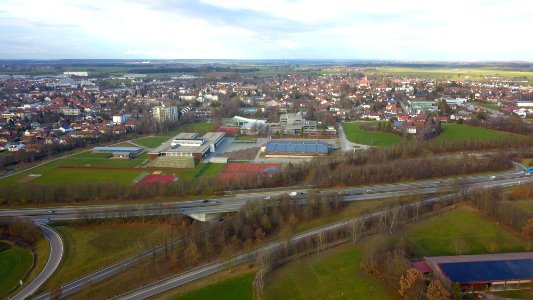 Gymnasium Buchloe, mit B12 und A96 (06)