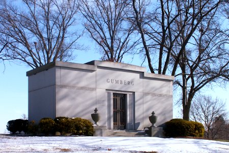 Gumberg mausoleum, West View Cemetery, 2020-12-03, 02