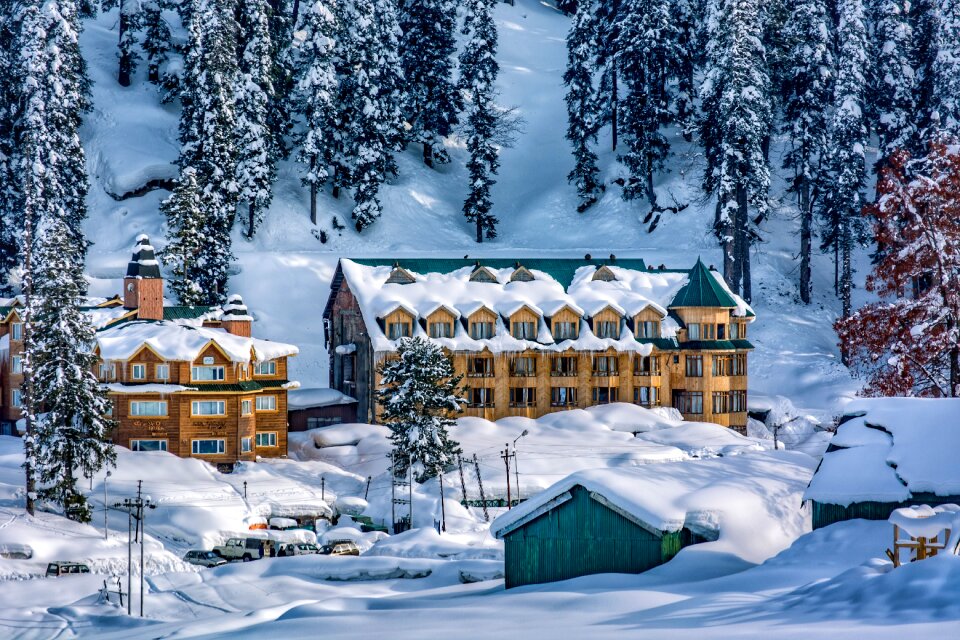 Kashmir sky mountains