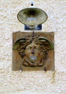 Hammerschmiede (Naichen) Detail über Hauseingang